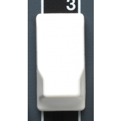 Nord Bouton Fader Blanc (Drawbar) Section orgue - Vue 1